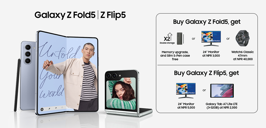 Pre-Booking new Samsung Z flip and get special privileges.